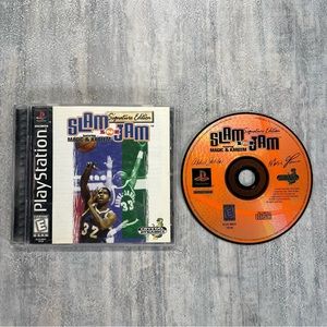 Slam 'N Jam '96: Signature Edition (PlayStation 1, 1996) PS1 CIB Complete Tested